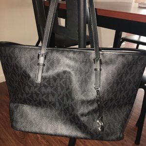 Michael Kors Large Black Jet Tote
